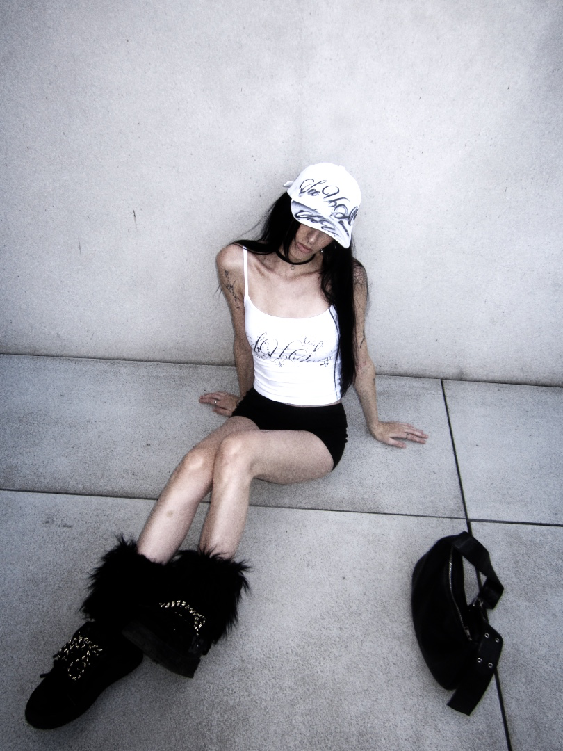 White "seeUSoon" top