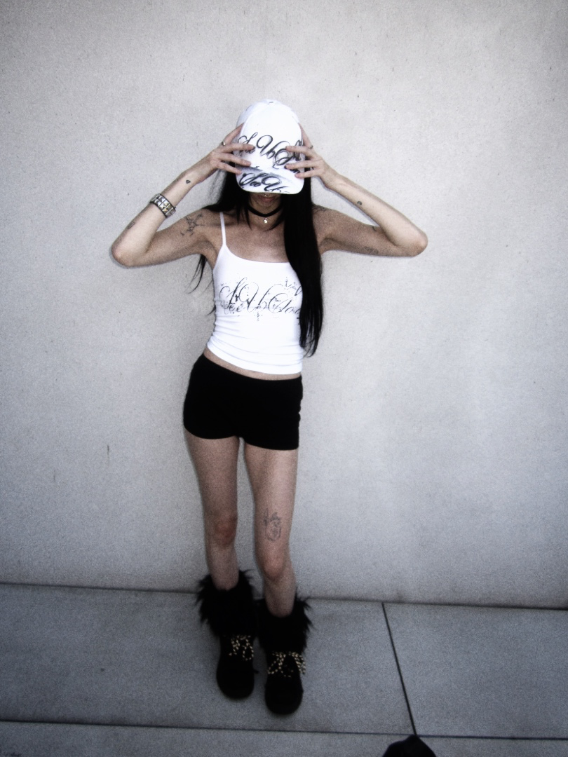 White "seeUSoon" top