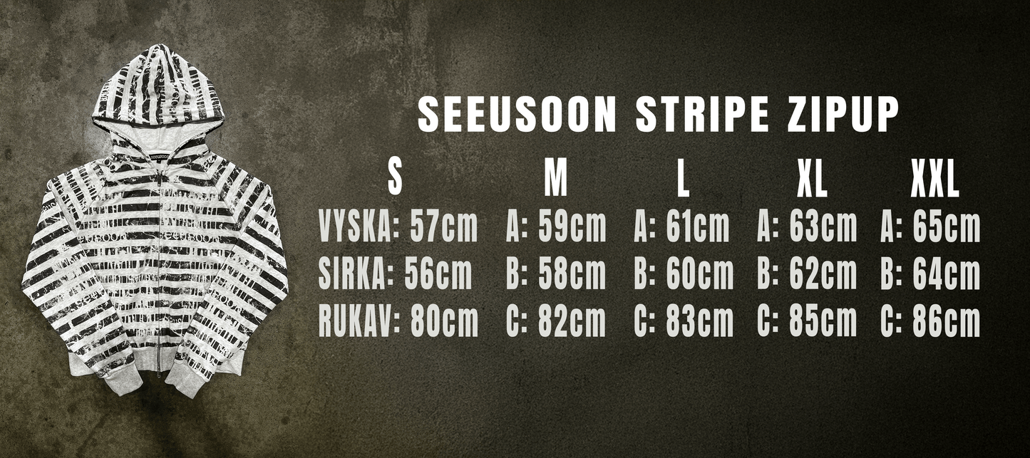 seeusoon stripes zipup