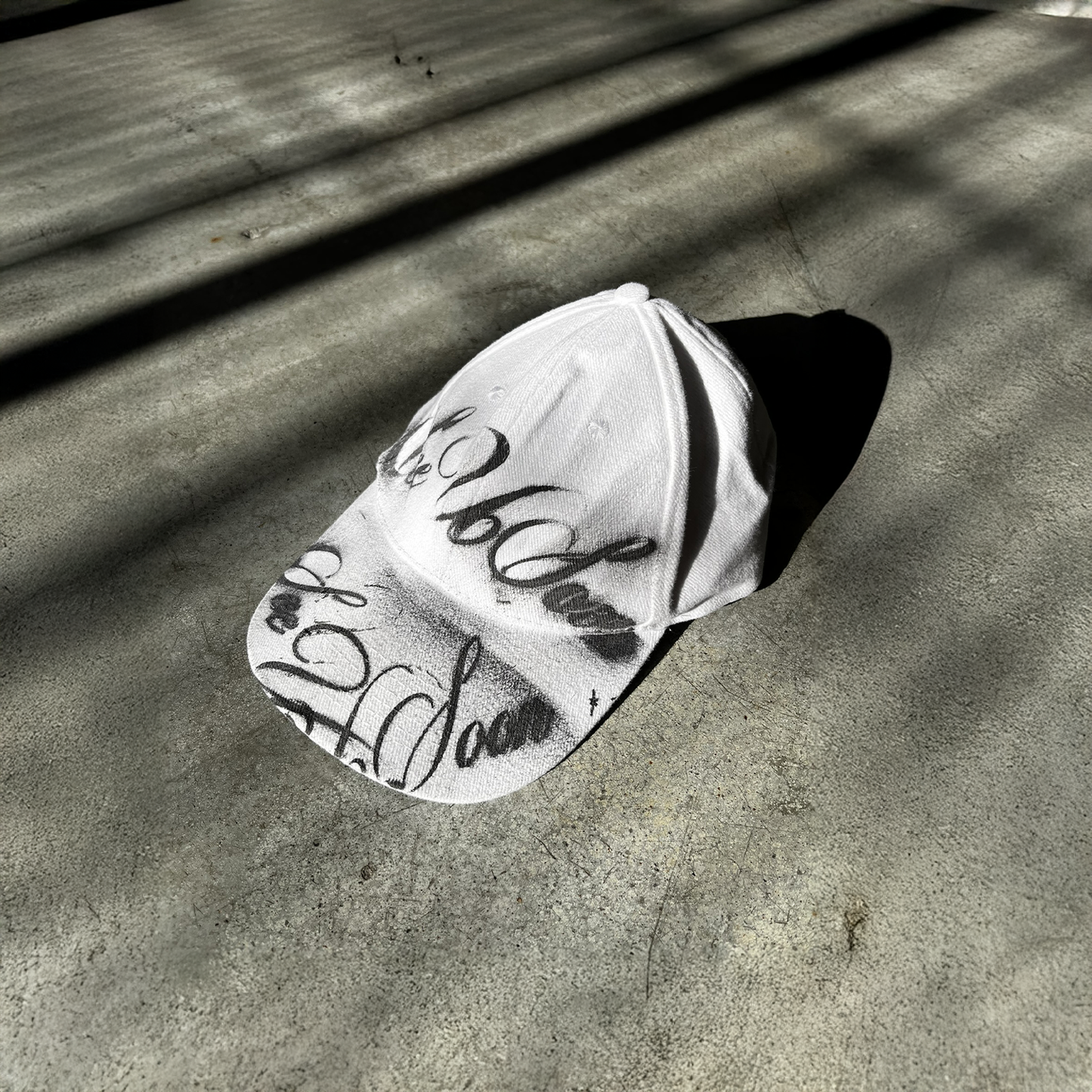 White "seeUSoon" cap
