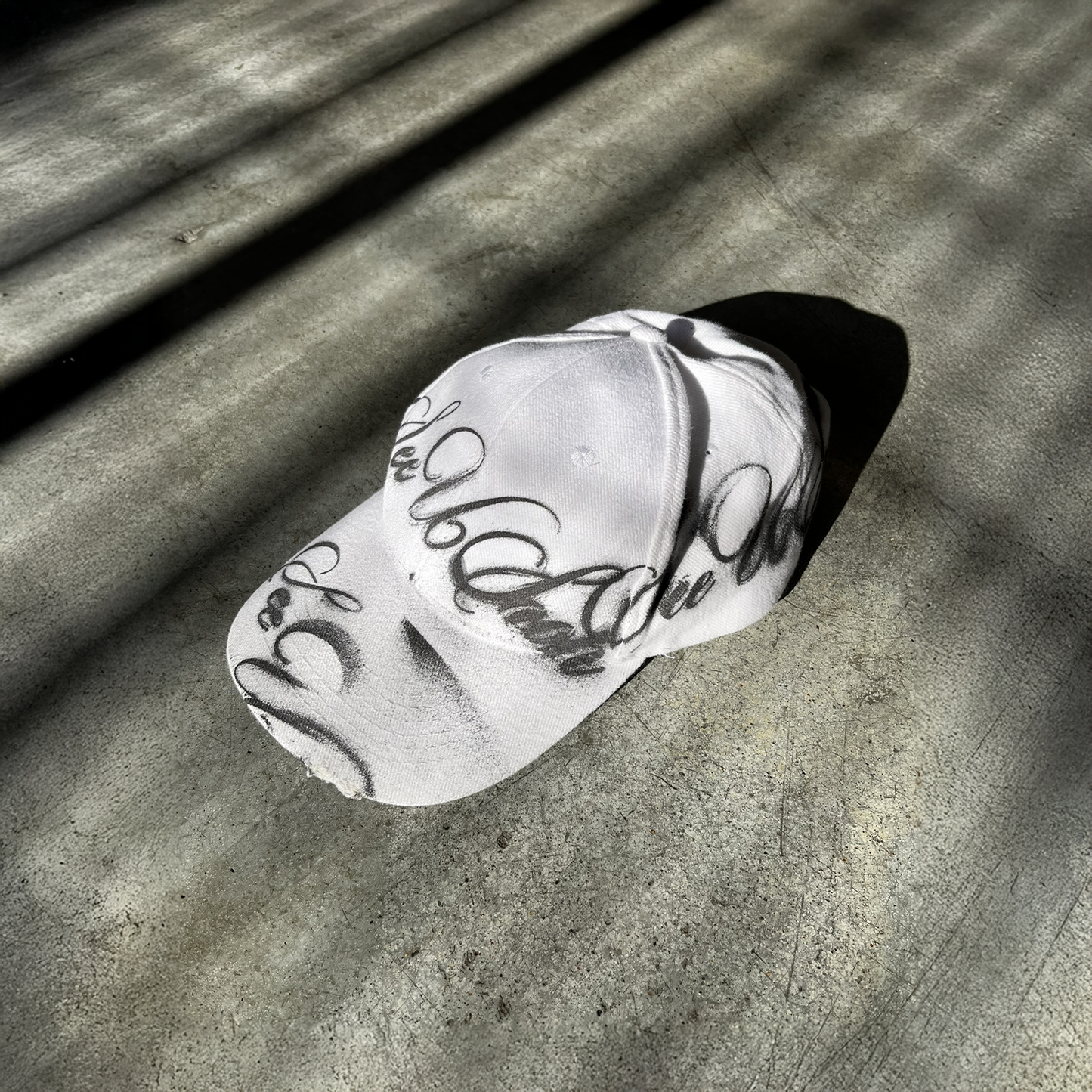 White "seeUSoon" cap