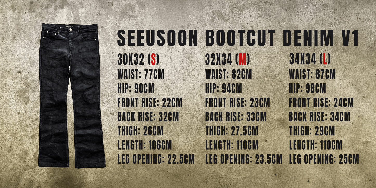 seeusoon bootcut denim