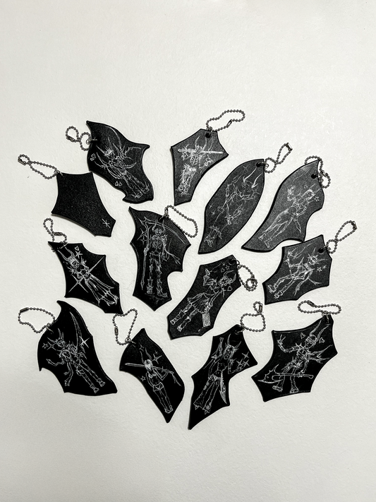 Tatted charms