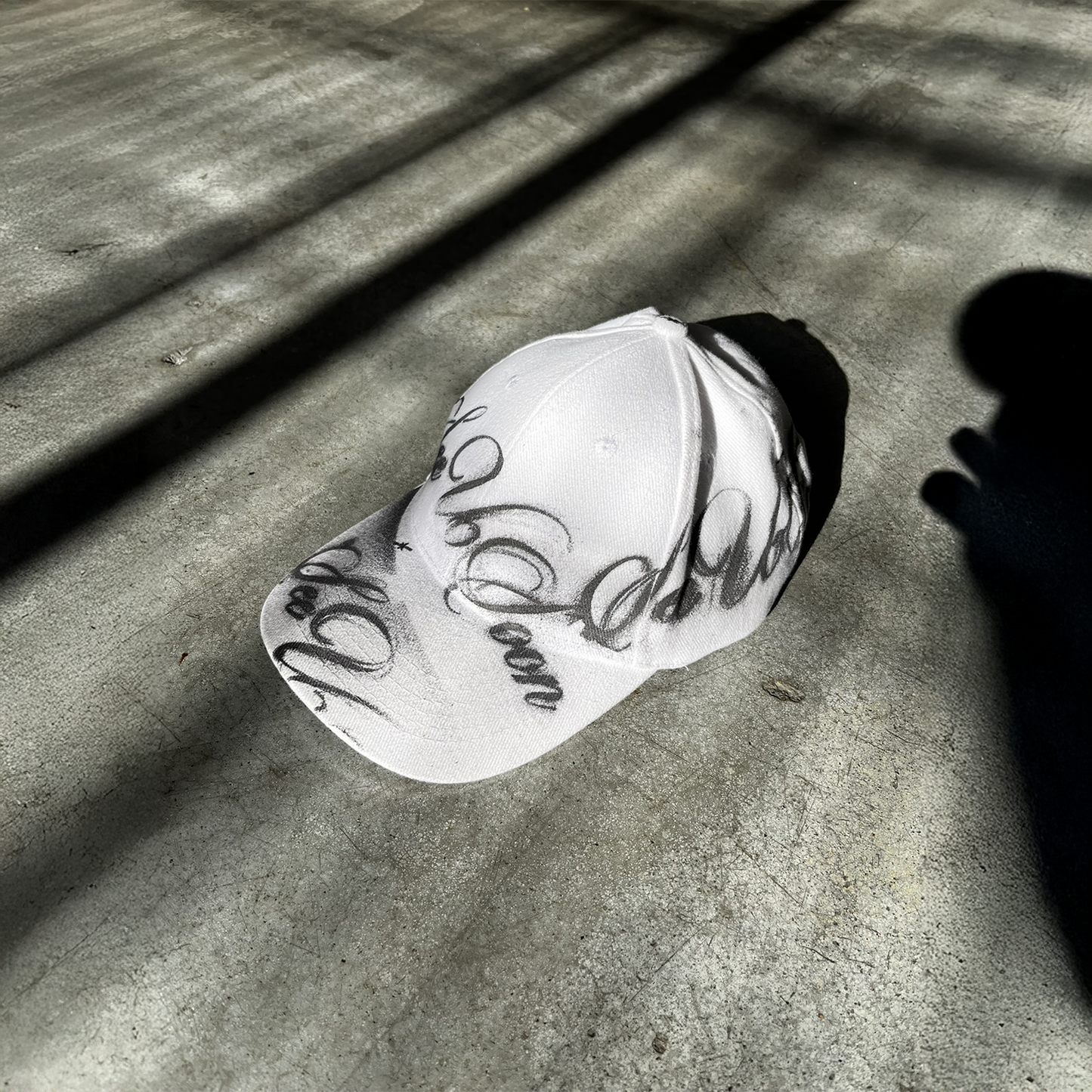 White "seeUSoon" cap